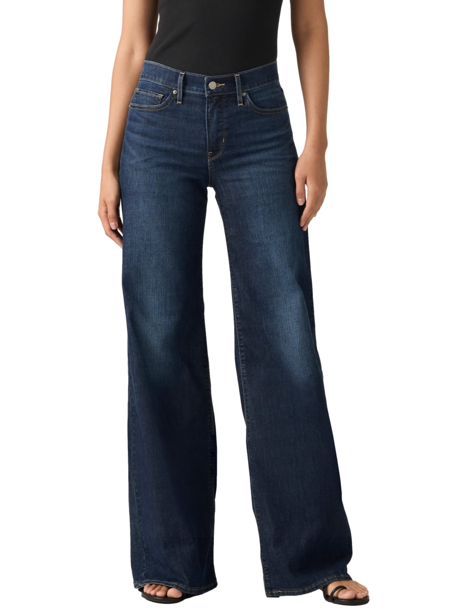 Jeans wide leg 318 para mujer