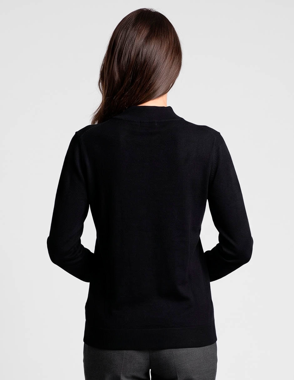 Suéter cuello alto para mujer 2