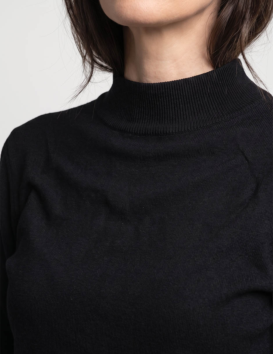 Suéter cuello alto para mujer 3