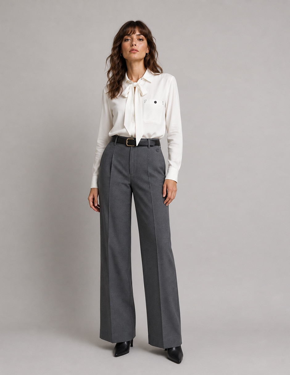 Pantalón de vestir regular para mujer Pantalón de vestir regular para mujer