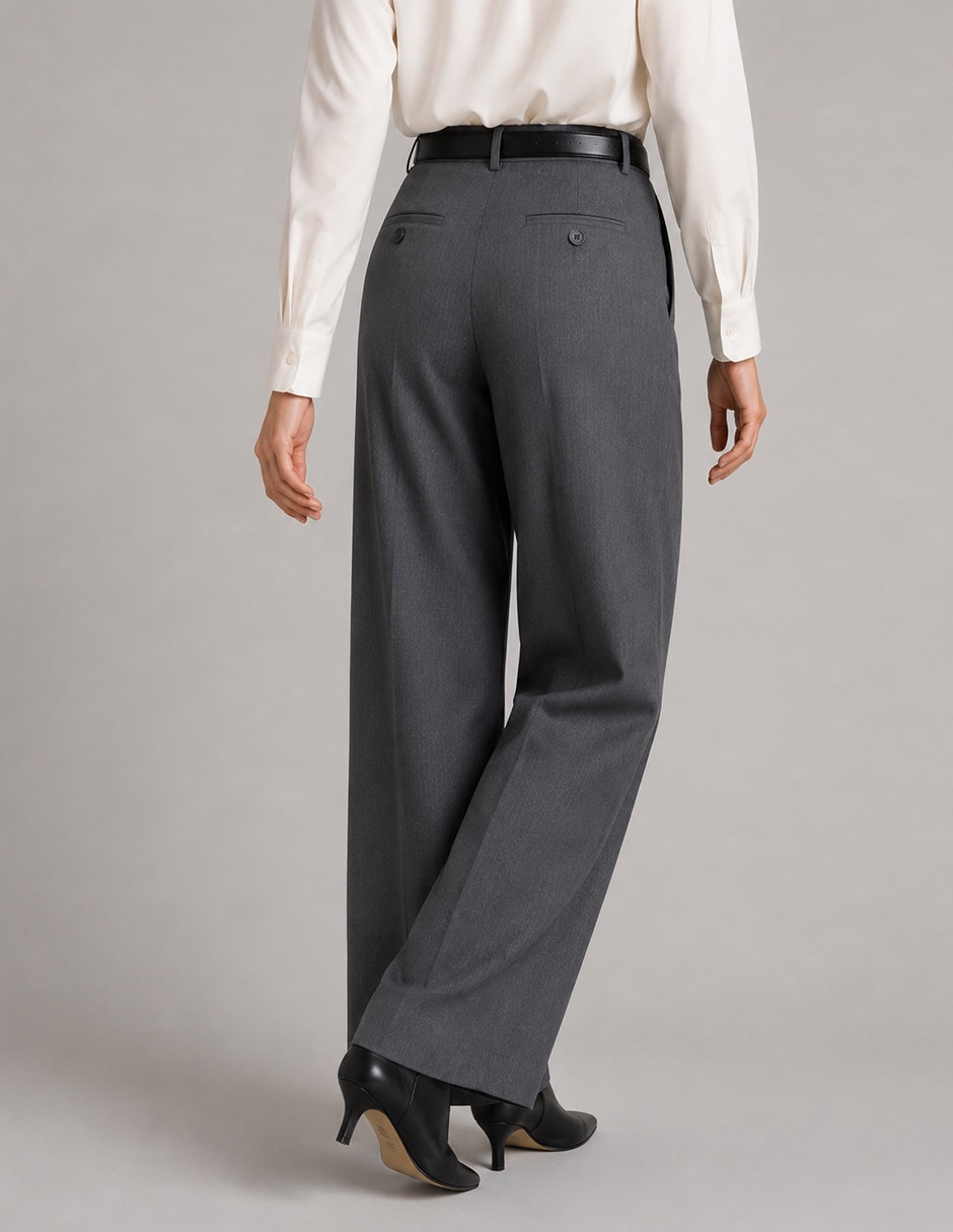 Pantalón de vestir regular para mujer 2