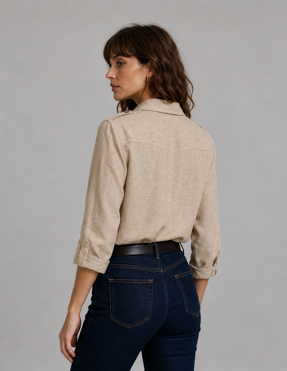 Blusa manga Larga para mujer 2