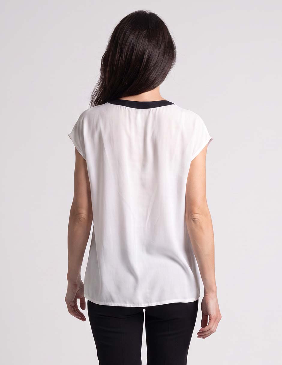 Blusa manga corta para mujer 2