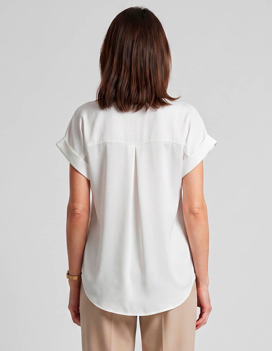 Blusa manga corta para mujer 2