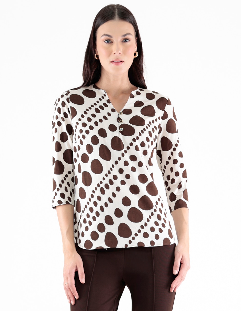 Blusa manga corta para mujer Blusa manga corta para mujer