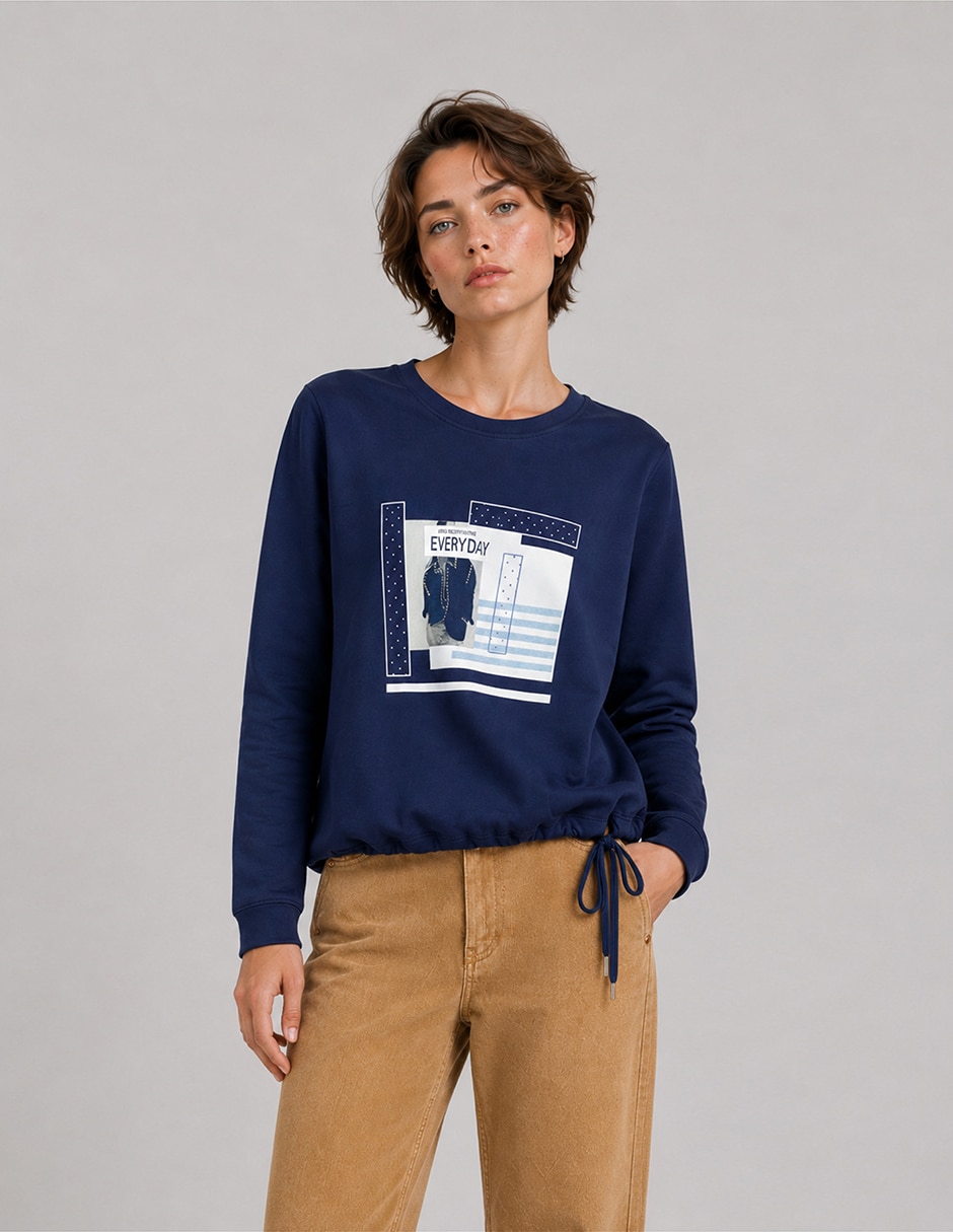 Sudadera con Sin capucha FW26 para mujer Sudadera con Sin capucha FW26 para mujer