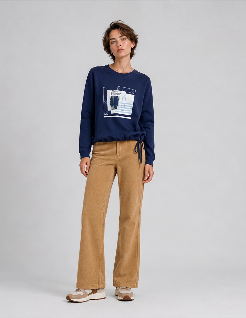 Sudadera con Sin capucha FW26 para mujer 4