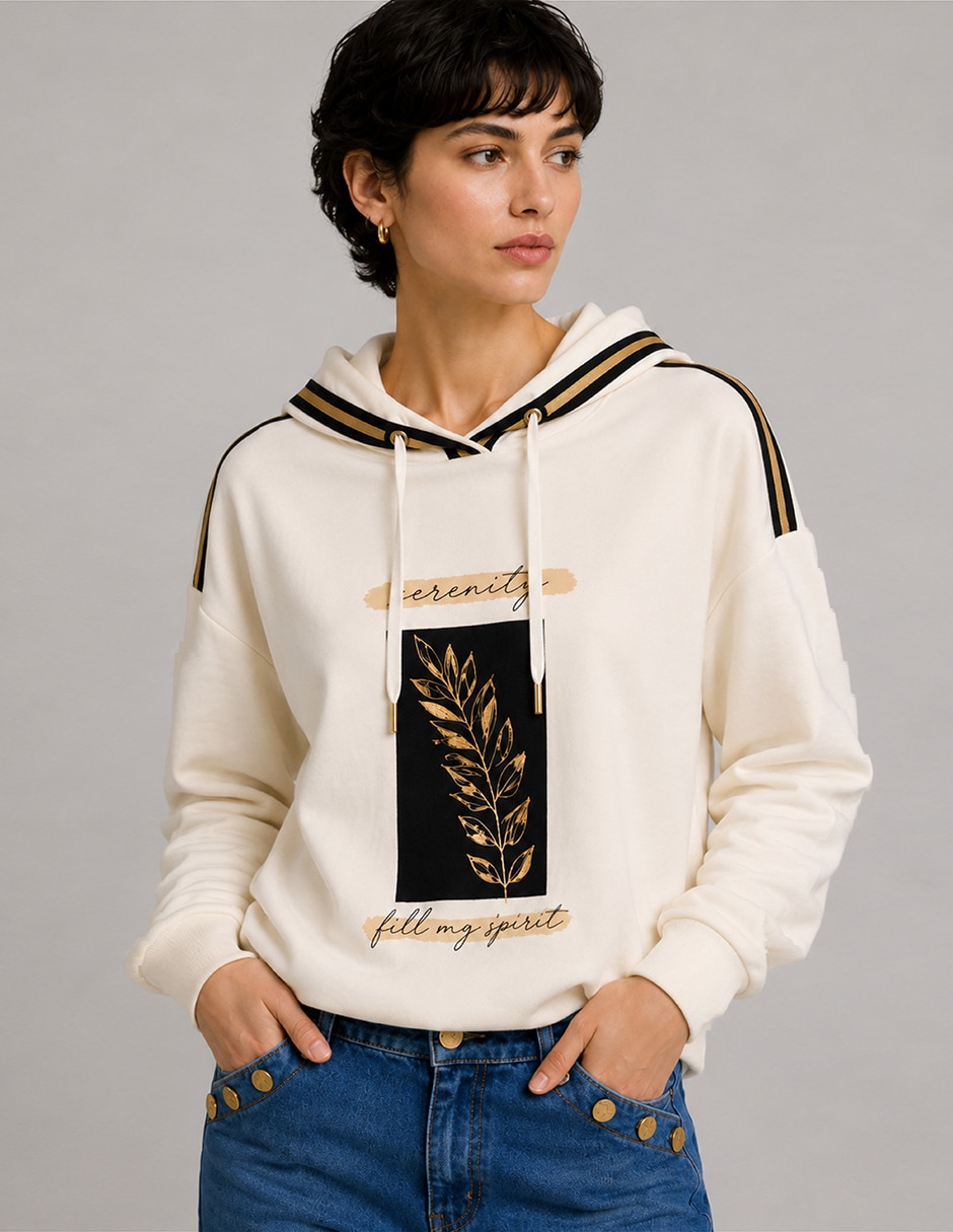 Sudadera con Con capucha FW26 para mujer Sudadera con Con capucha FW26 para mujer