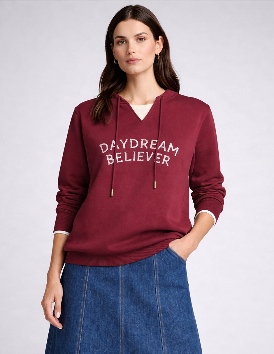 Sudadera con Sin capucha FW26 para mujer Sudadera con Sin capucha FW26 para mujer