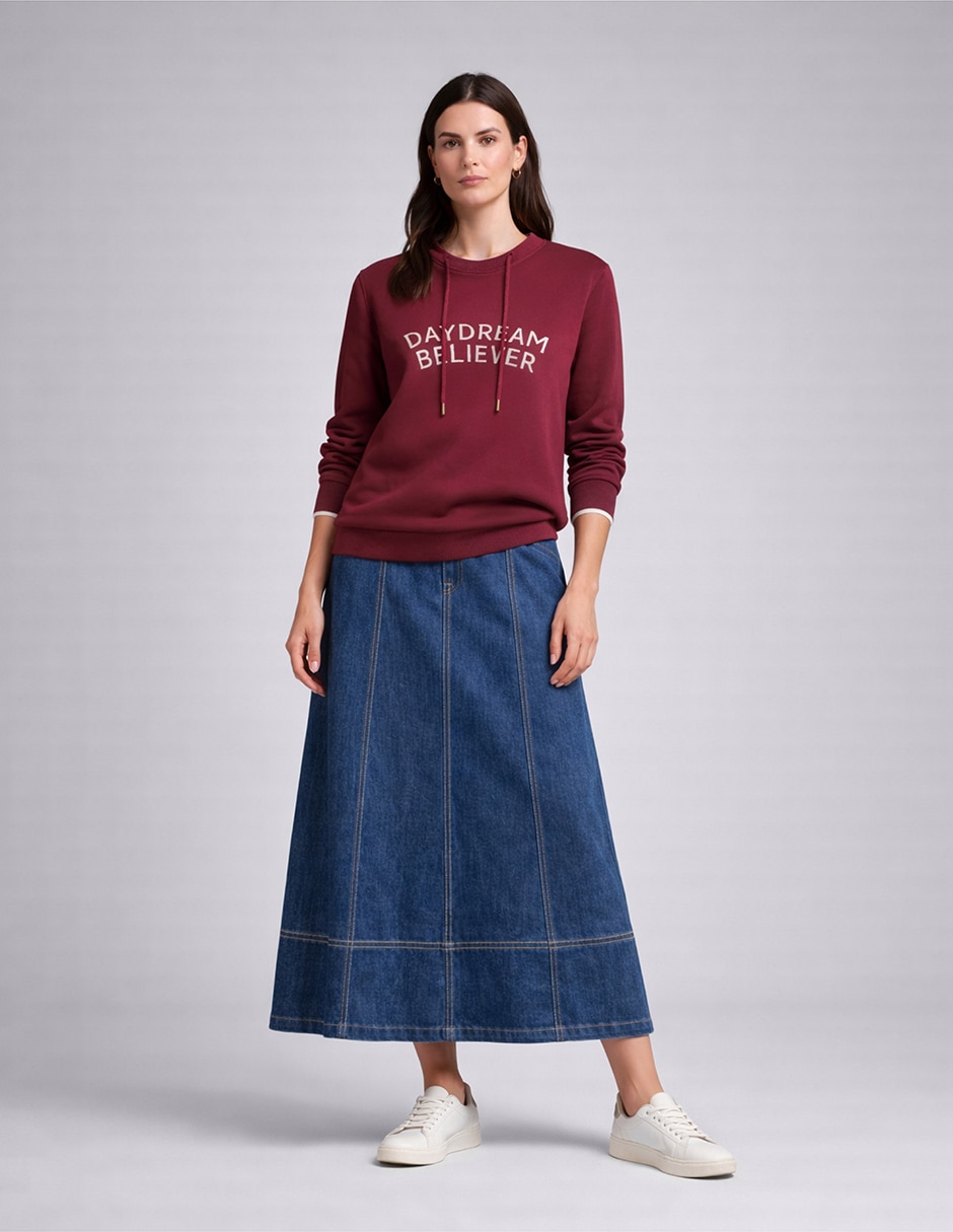 Sudadera con Sin capucha FW26 para mujer 4