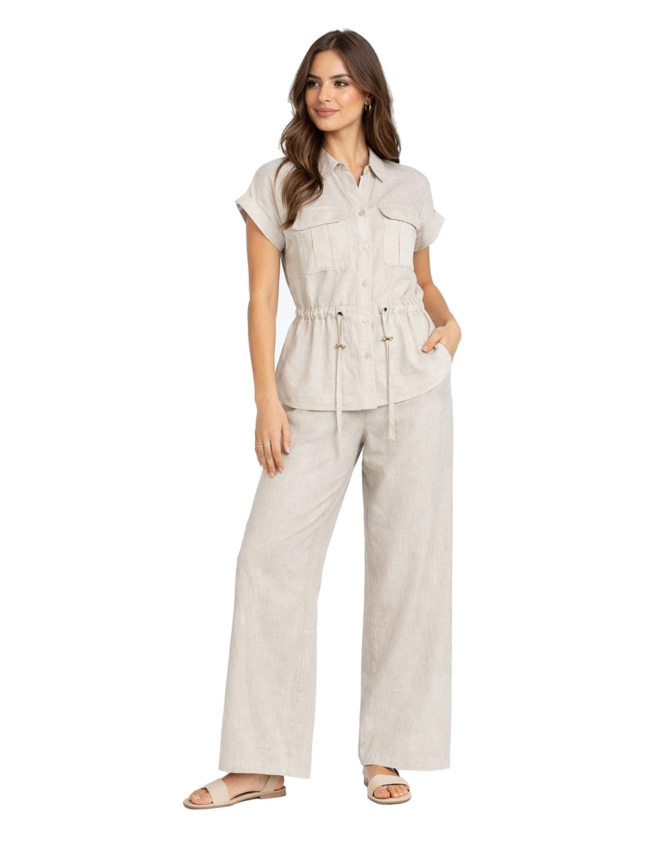 Blusa manga corta para mujer 5