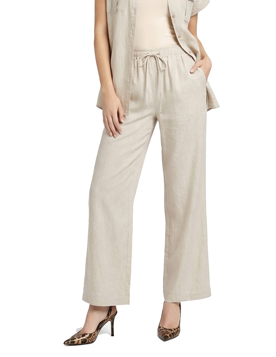Pantalón relaxed amplio para mujer