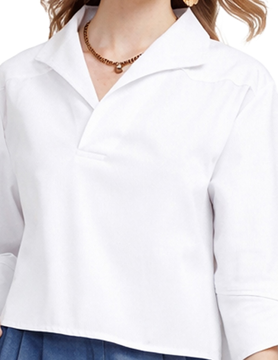 Blusa manga 3/4 para mujer 3