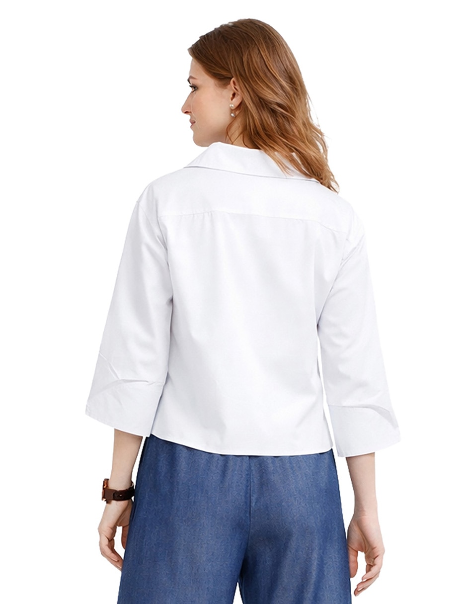 Blusa manga 3/4 para mujer 2