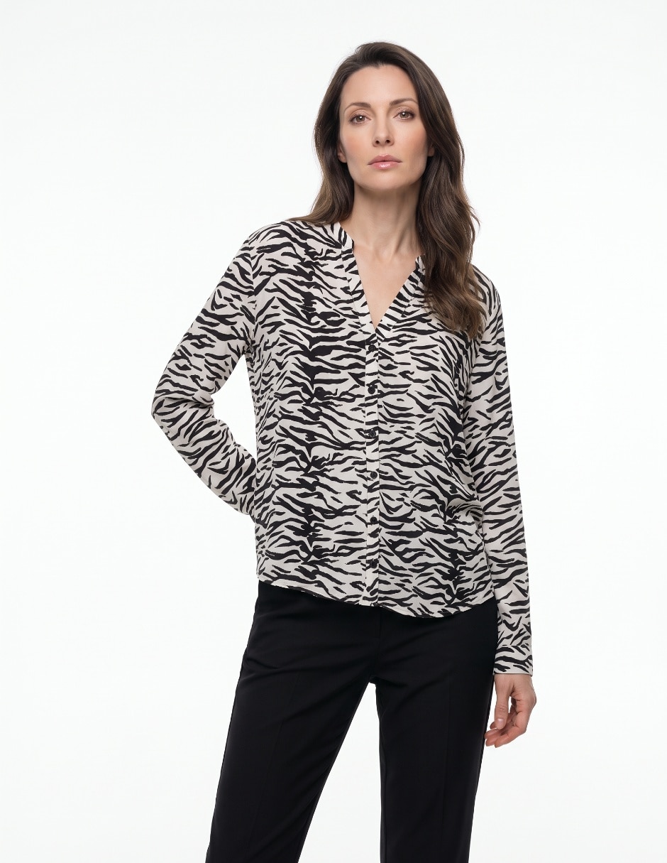 Blusa Camisera manga 3/4 para mujer