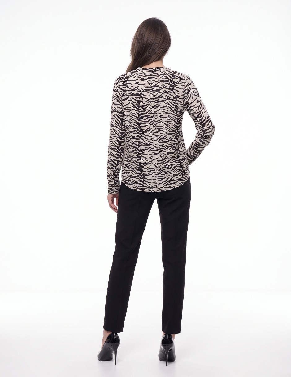 Blusa Camisera manga 3/4 para mujer 2