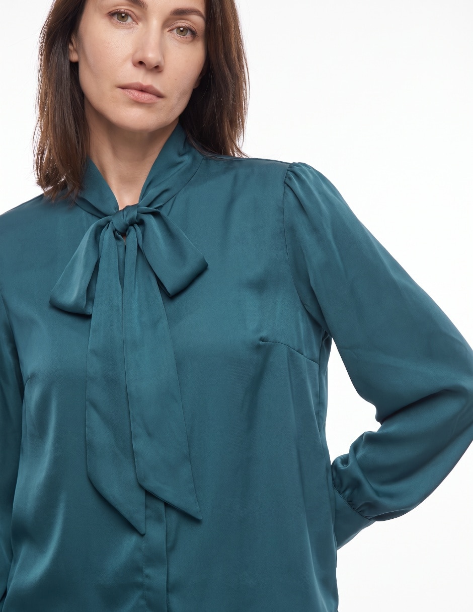 Blusa manga larga para mujer 4