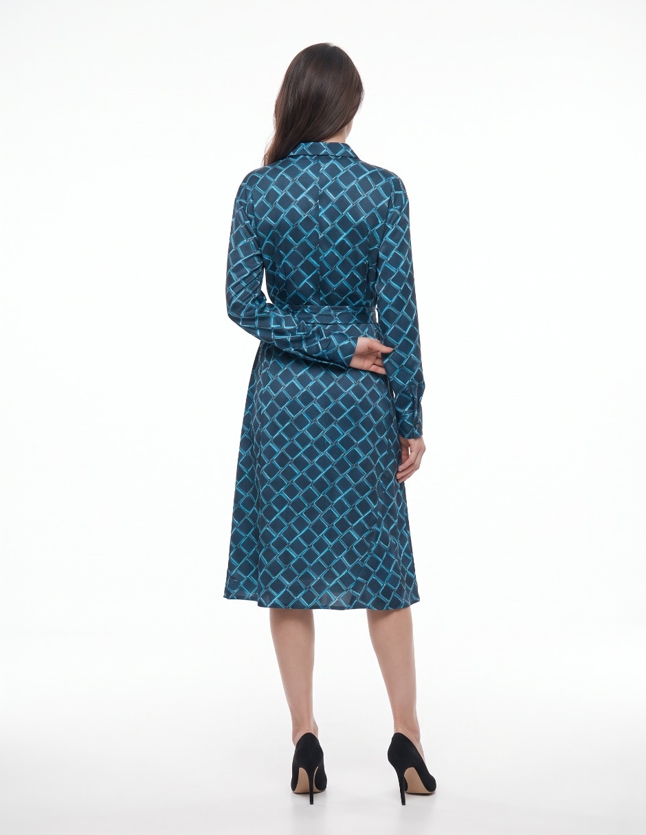 Vestido 3/4 casual para mujer 2