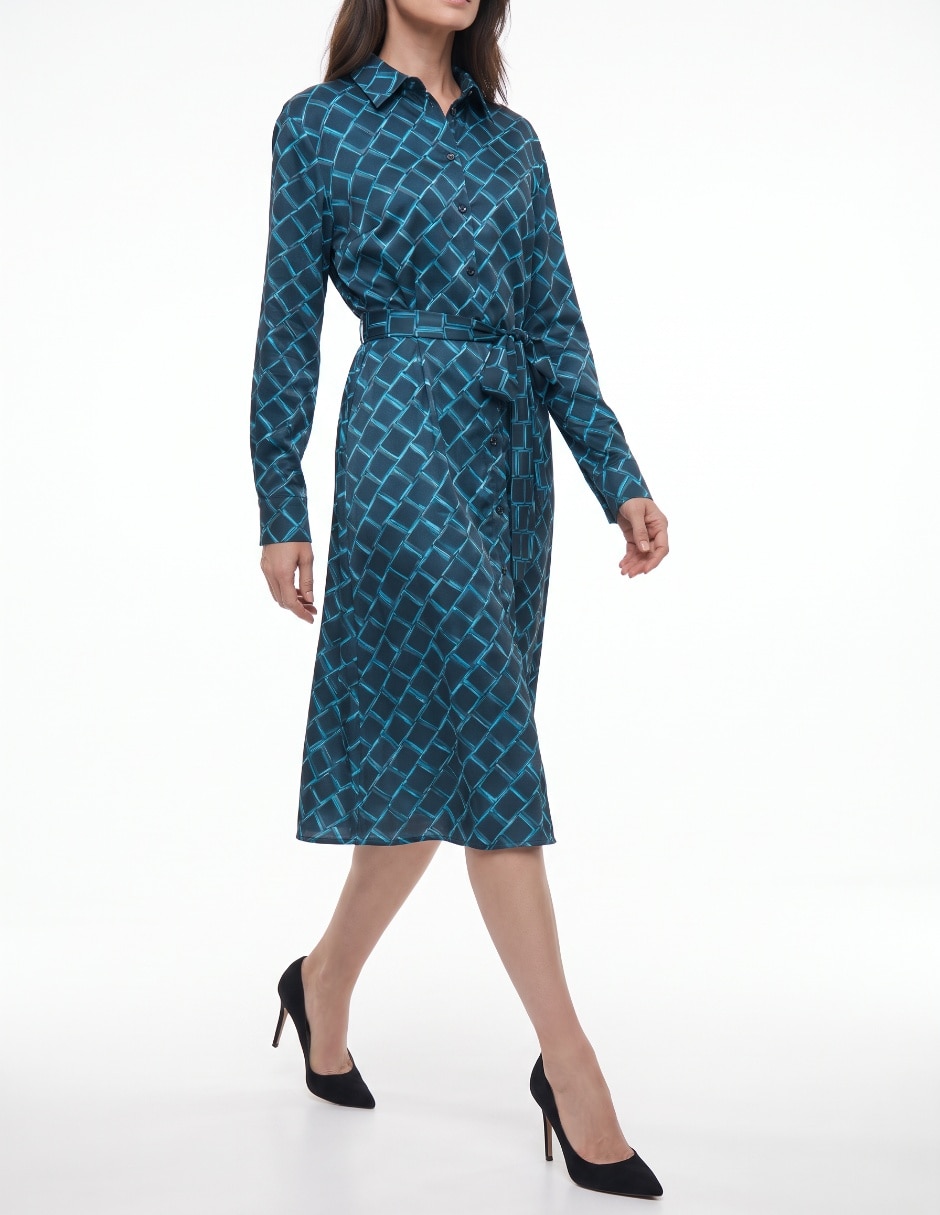 Vestido 3/4 casual para mujer 4