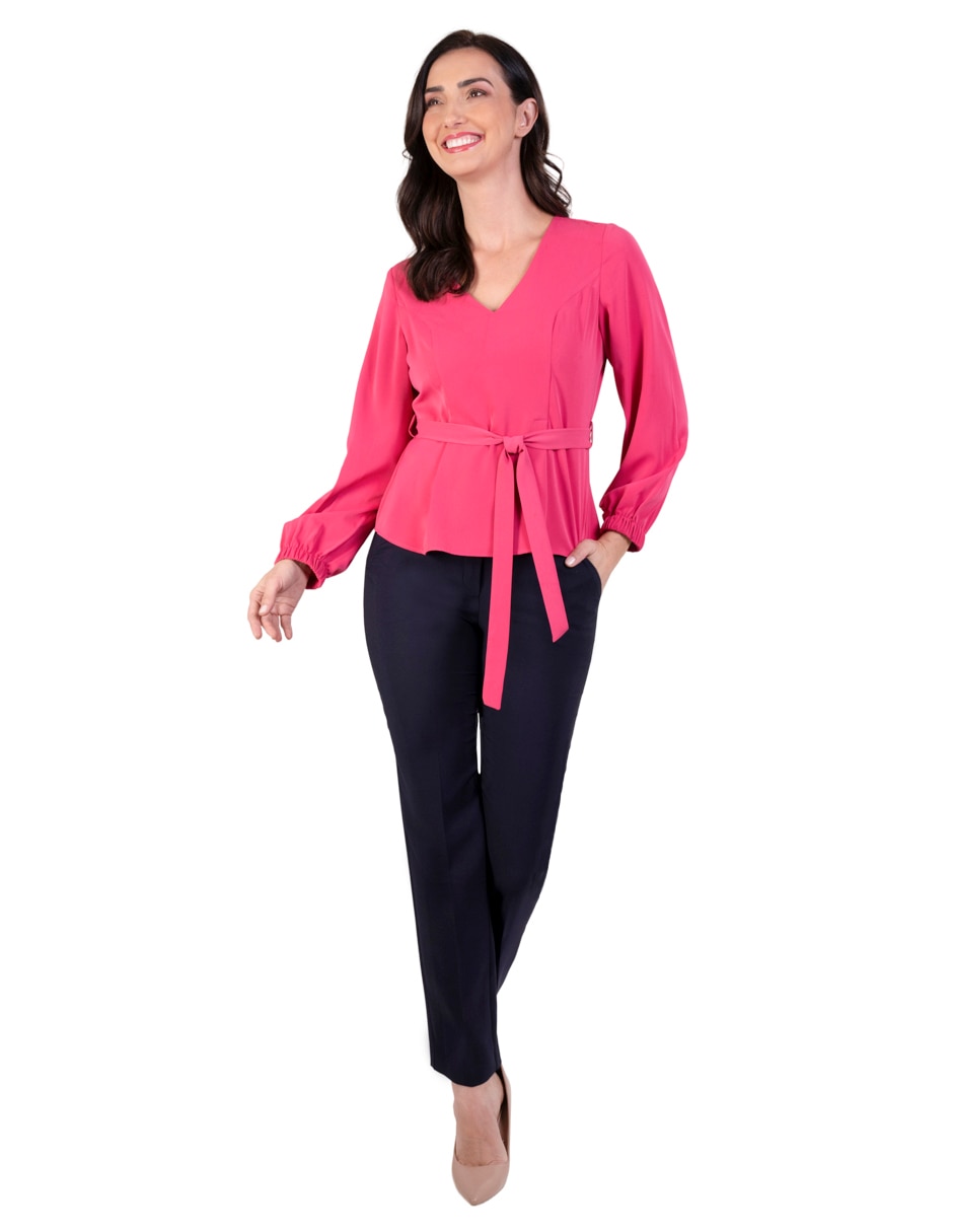 Blusa manga larga para mujer 2