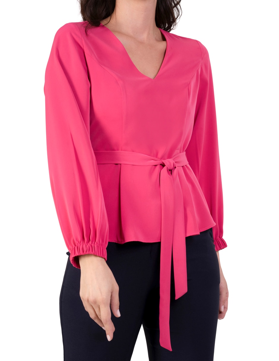 Blusa manga larga para mujer 3