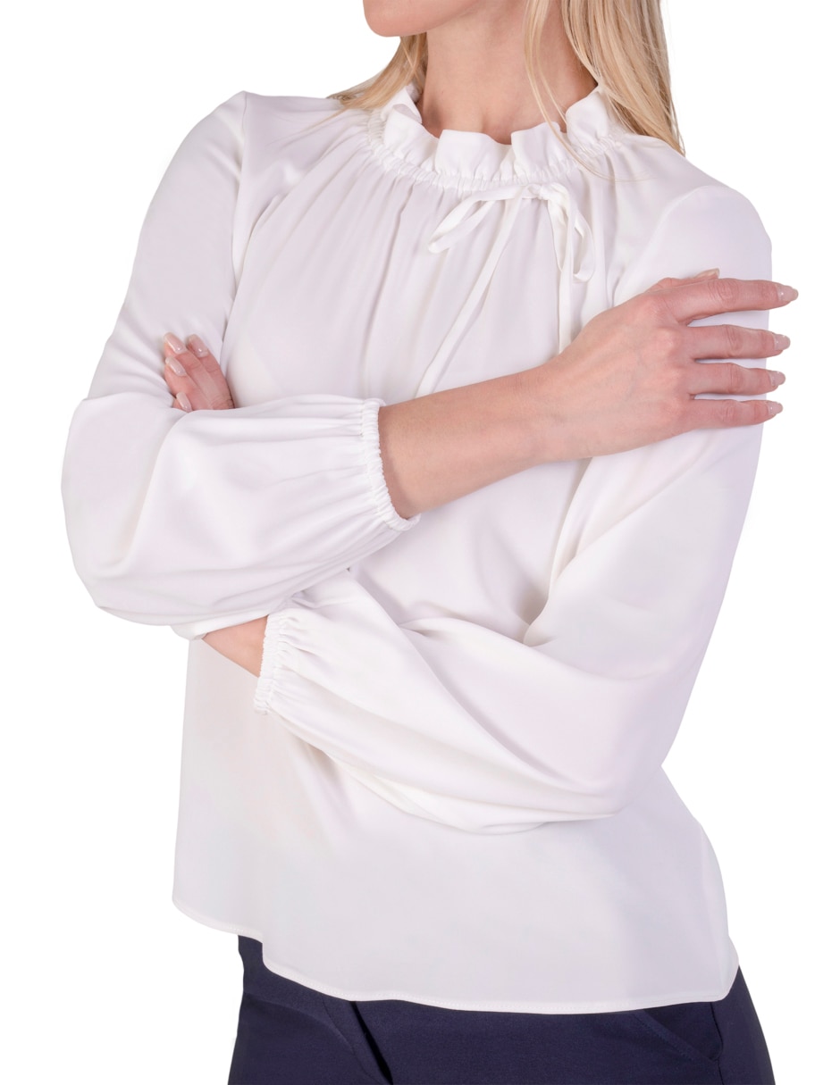 Blusa manga larga para mujer 3