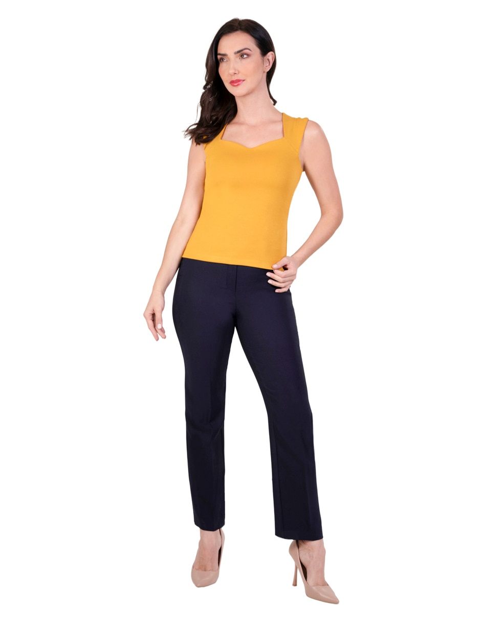 Blusa atelier petite manga corta para mujer