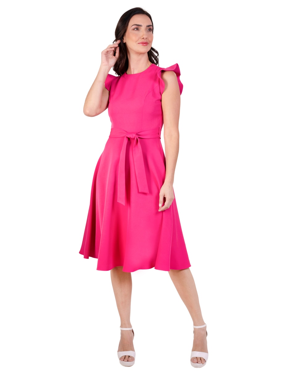 Vestido midi casual para mujer