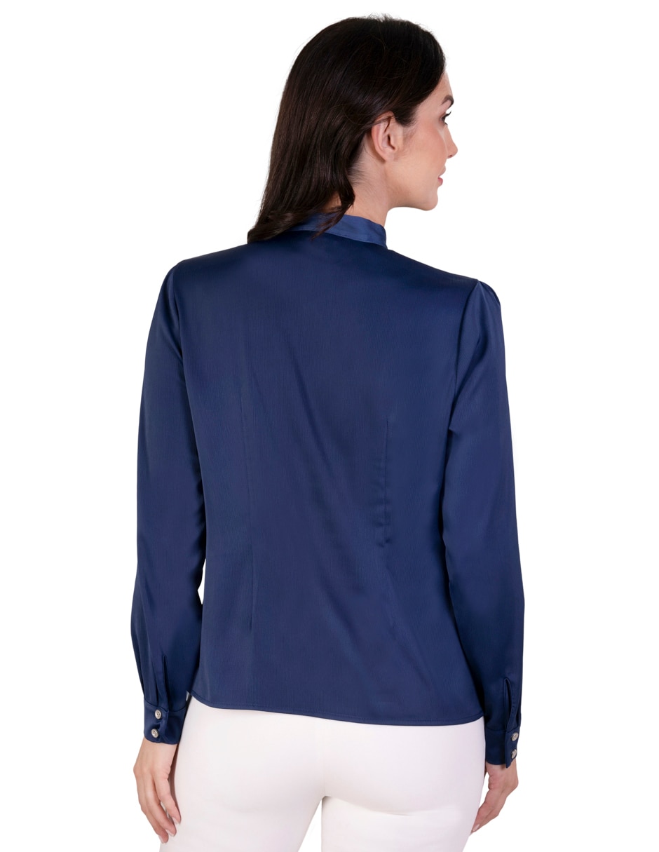Blusa manga larga para mujer 4