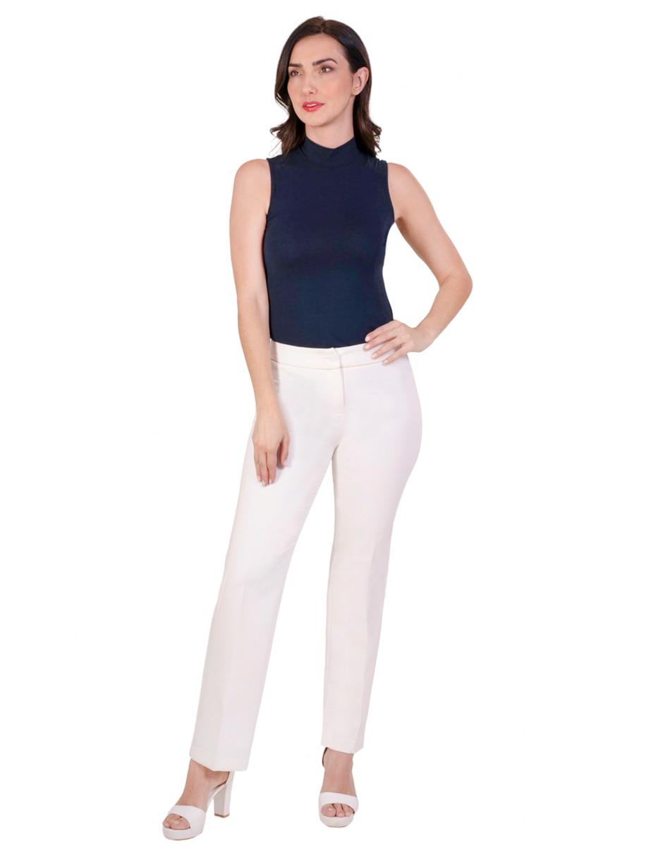 Pantalón de vestir regular para mujer 2