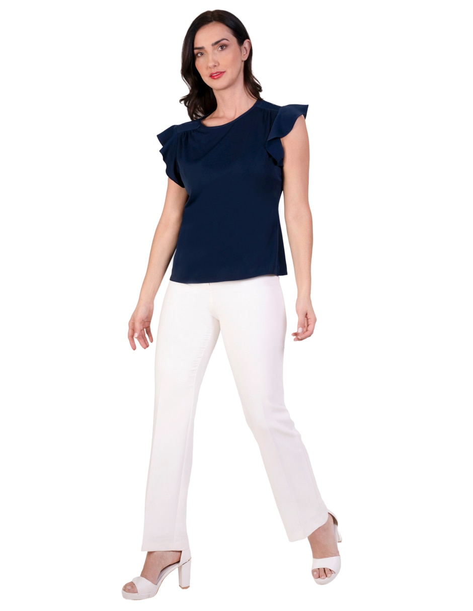 Blusa manga corta para mujer 2