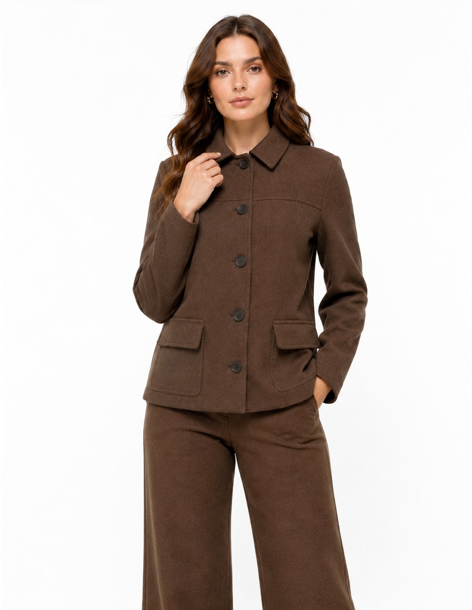 Chamarra casual Cristiane para mujer