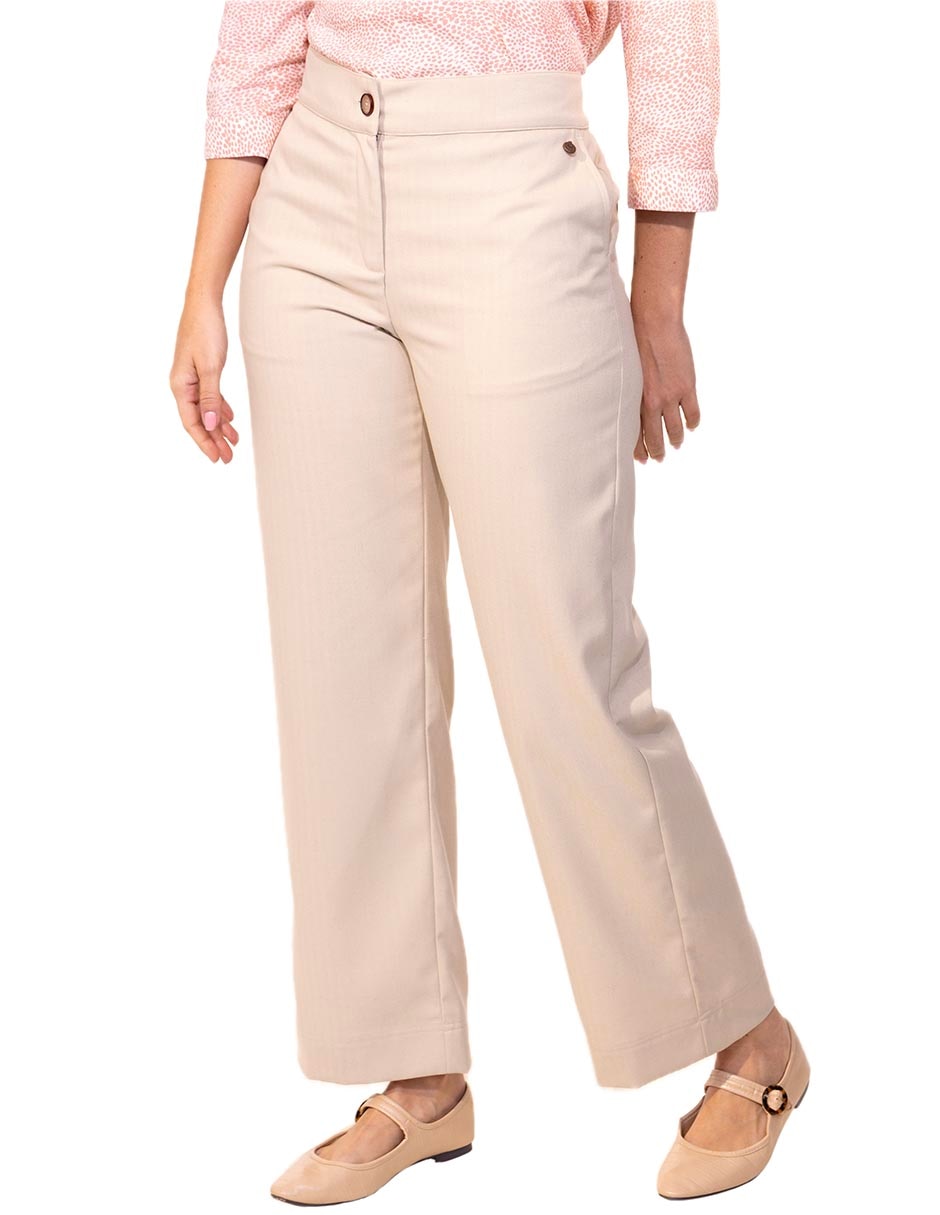Pantalón regular regular para mujer 3