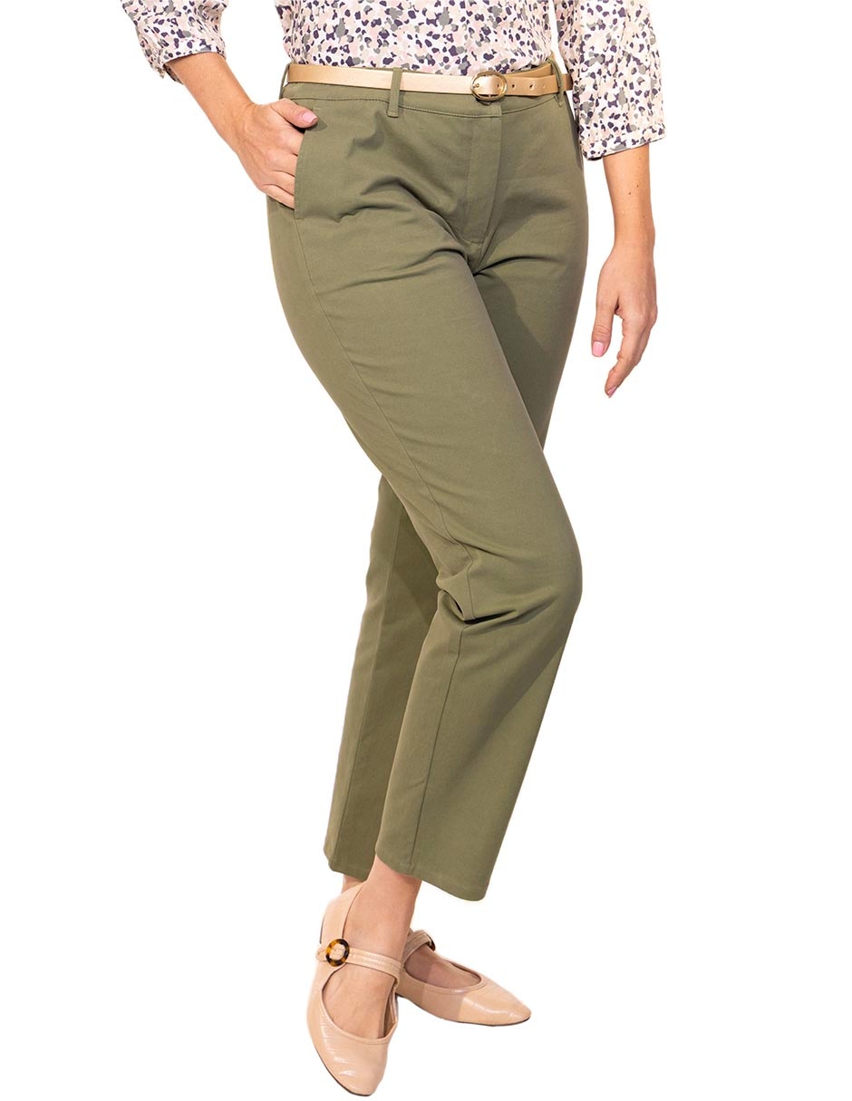 Pantalón regular ferrioni regular para mujer