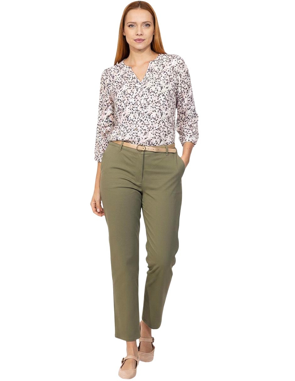 Pantalón regular ferrioni regular para mujer