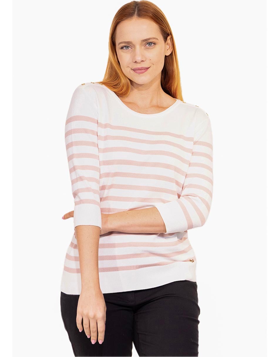 Suéter cuello redondo para mujer Suéter cuello redondo para mujer