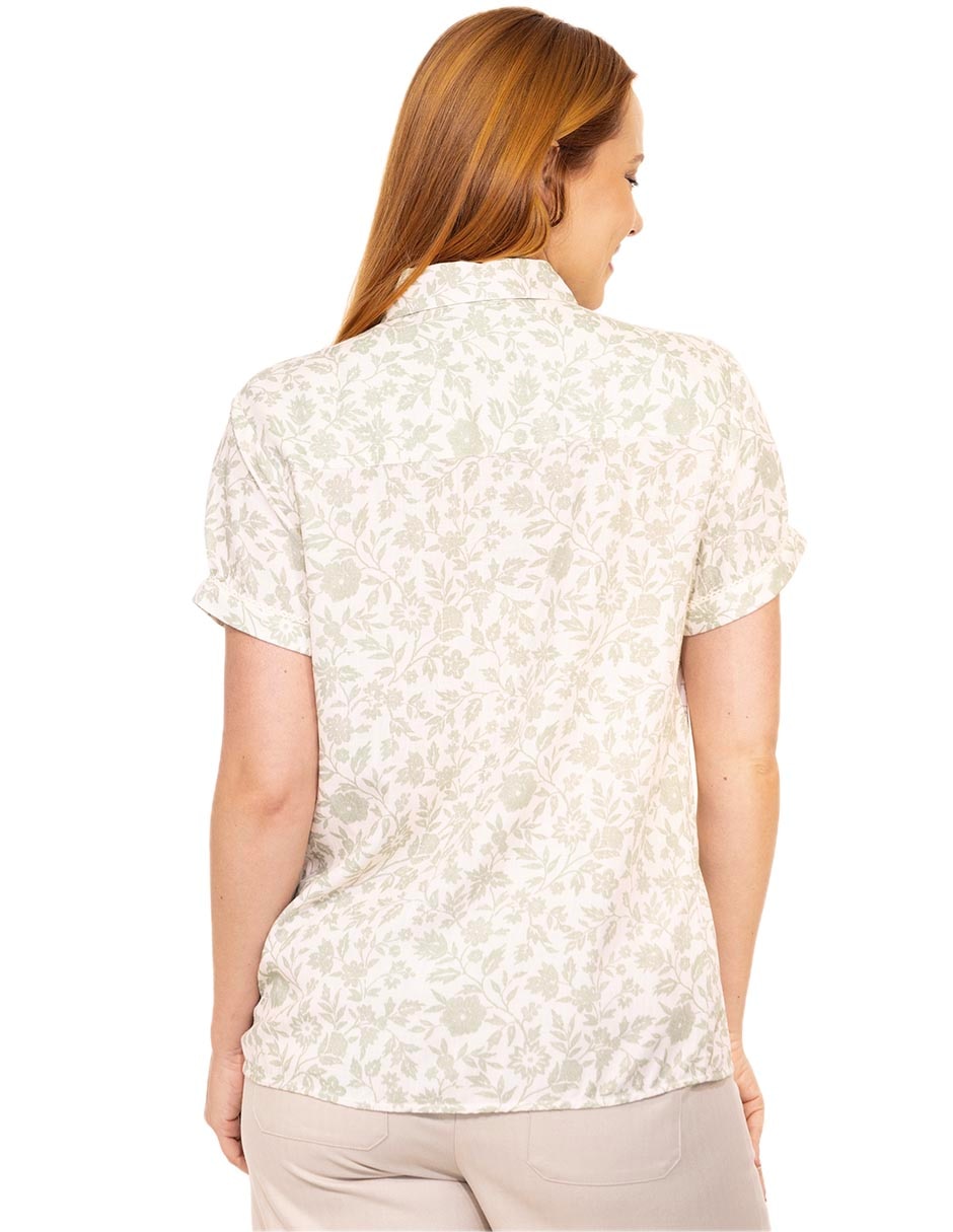 Blusa renee manga corta para mujer 2