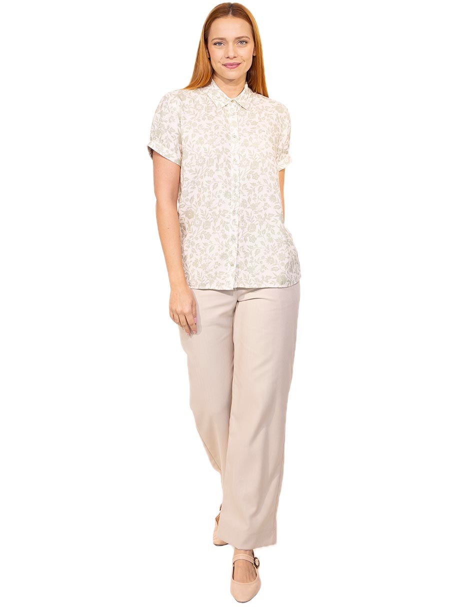 Blusa renee manga corta para mujer 3