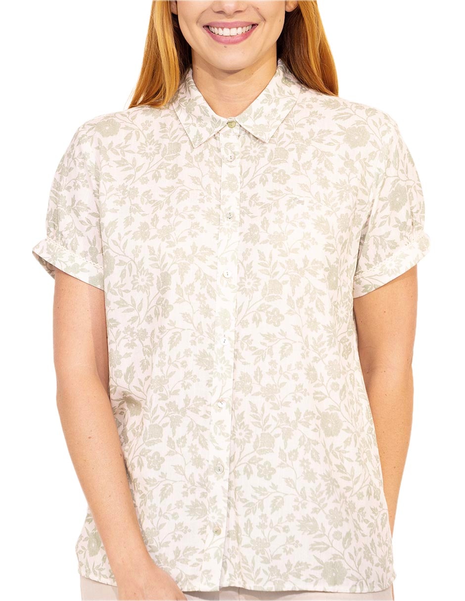 Blusa renee manga corta para mujer 4