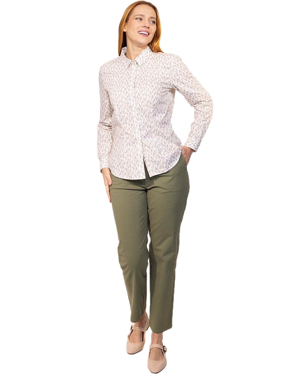 Blusa Tomasina manga larga para mujer 3