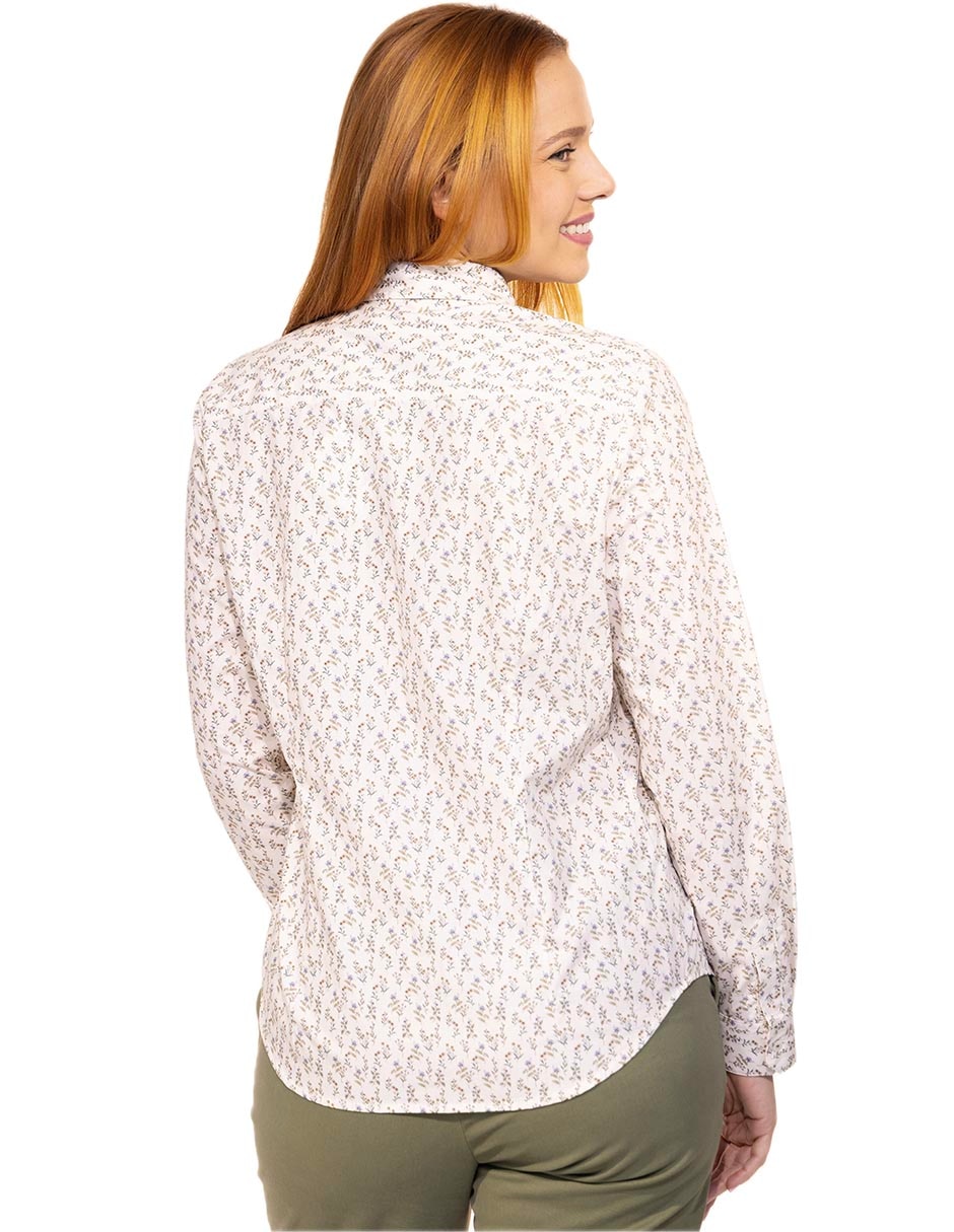Blusa Tomasina manga larga para mujer 4
