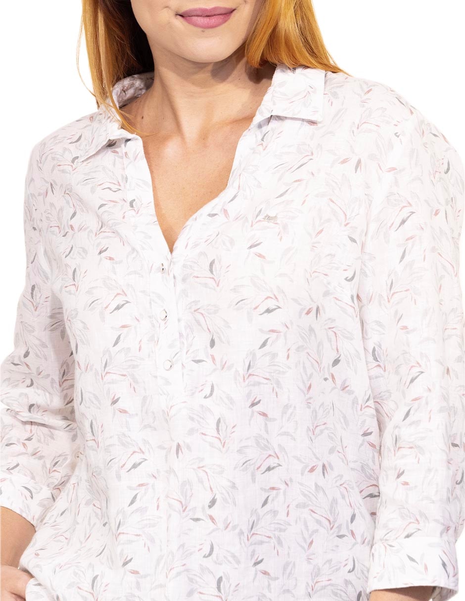 Blusa Bastiam manga 3/4 para mujer 2