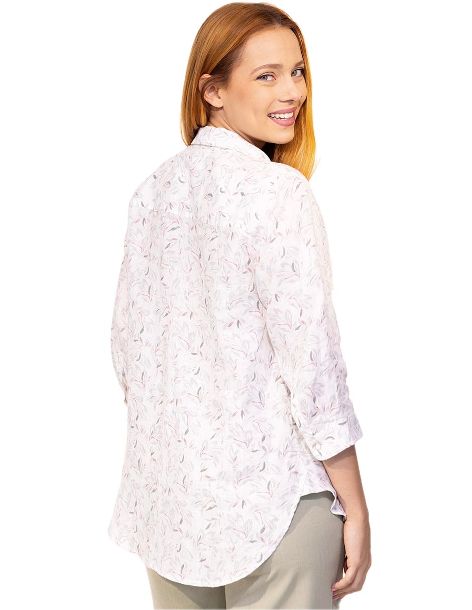 Blusa Bastiam manga 3/4 para mujer 3