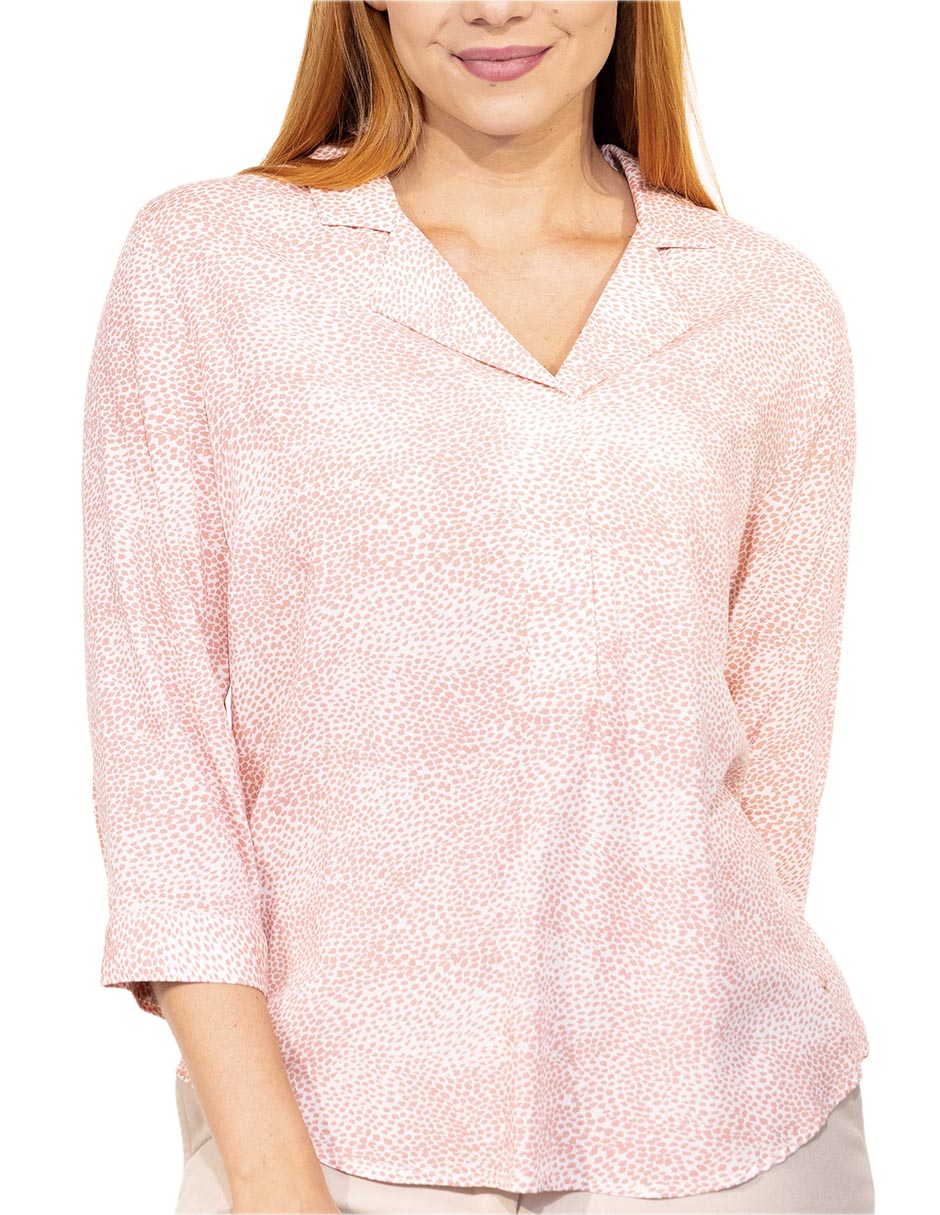 Blusa ferrioni ariadna manga 3/4 para mujer
