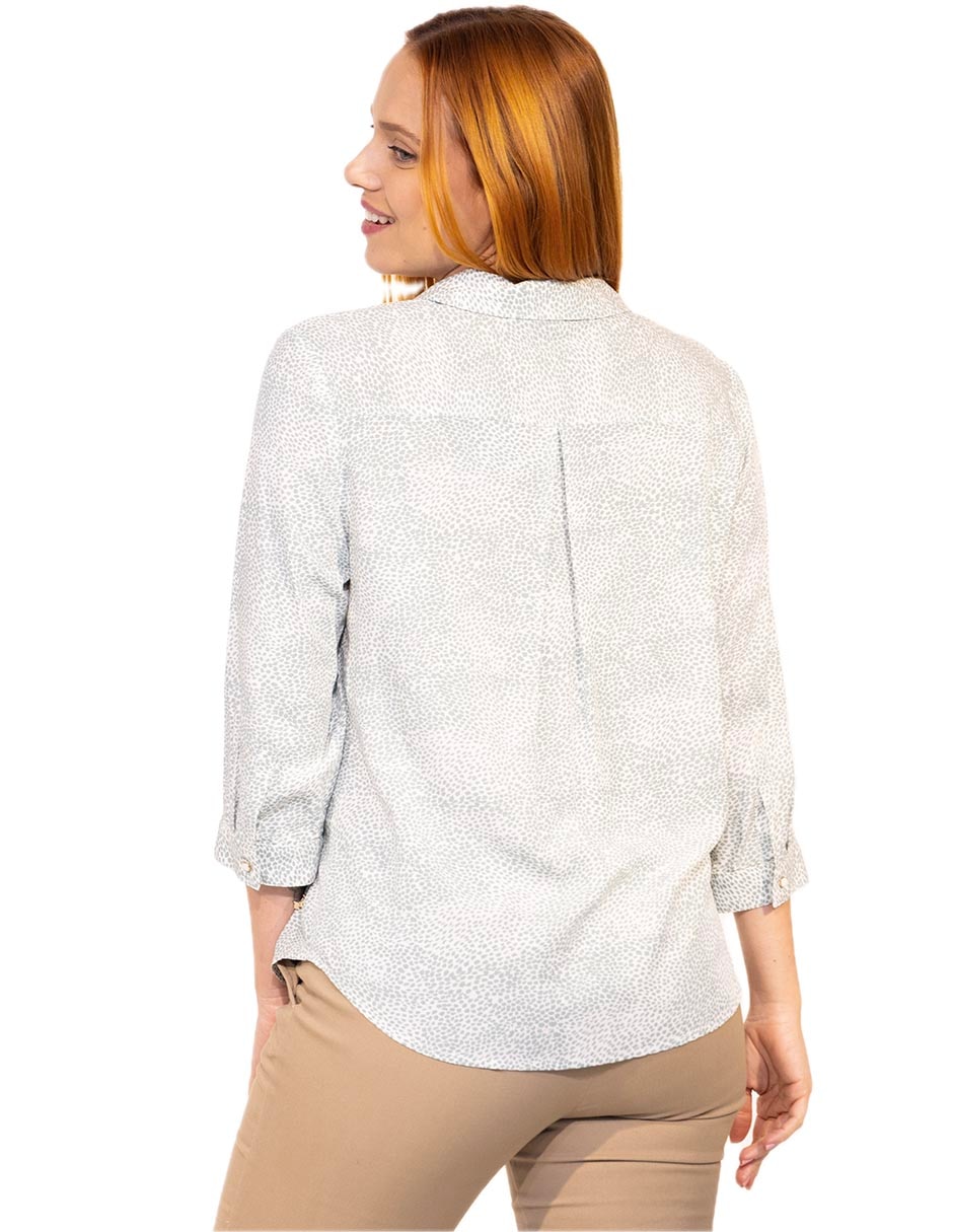 Blusa ariadna manga 3/4 para mujer 2