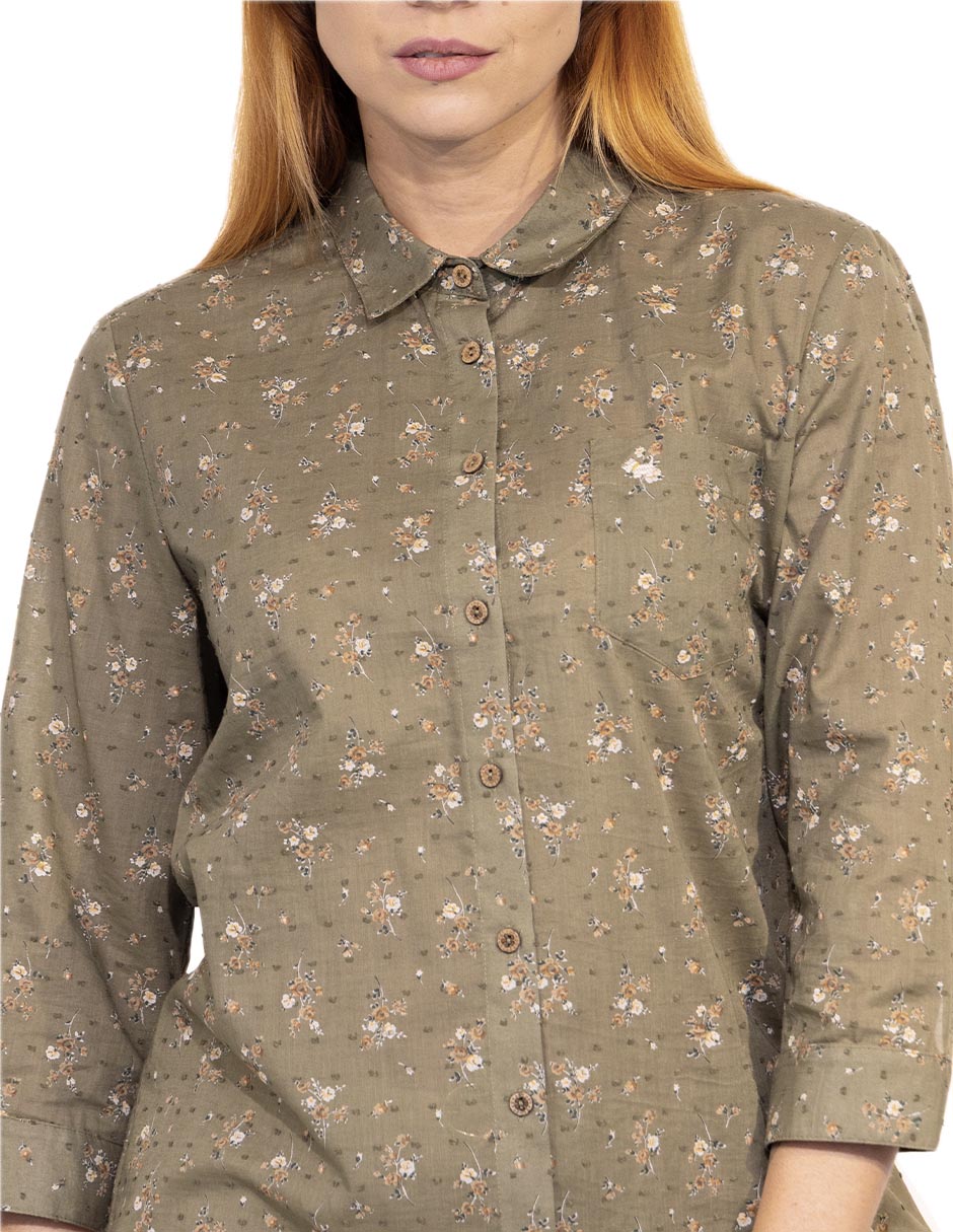 Blusa Tainy manga 3/4 para mujer 4
