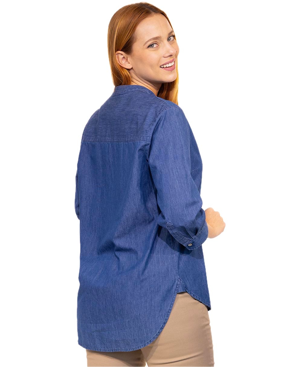 Blusa Shade manga 3/4 para mujer 3