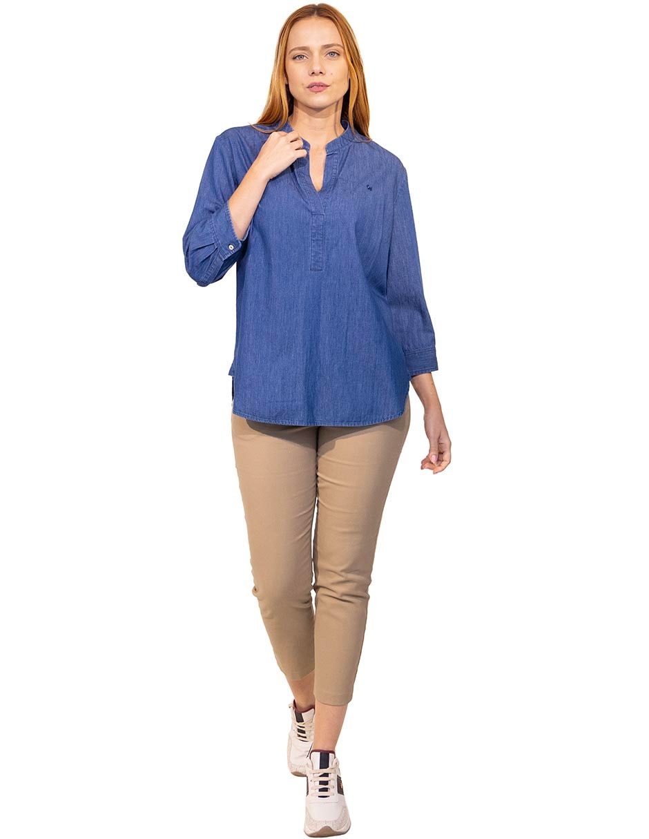 Blusa Shade manga 3/4 para mujer 4