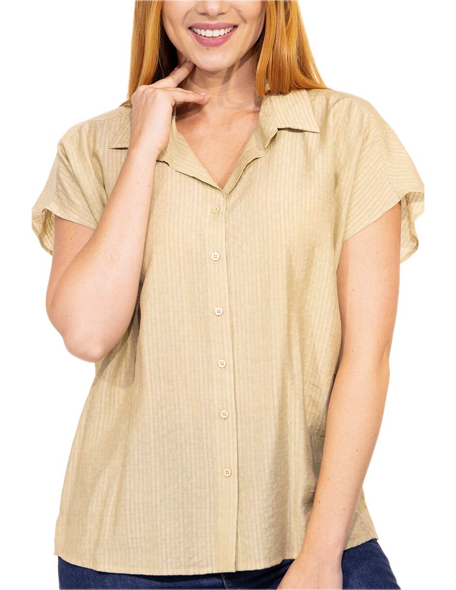 Blusa bellaria manga corta para mujer 2