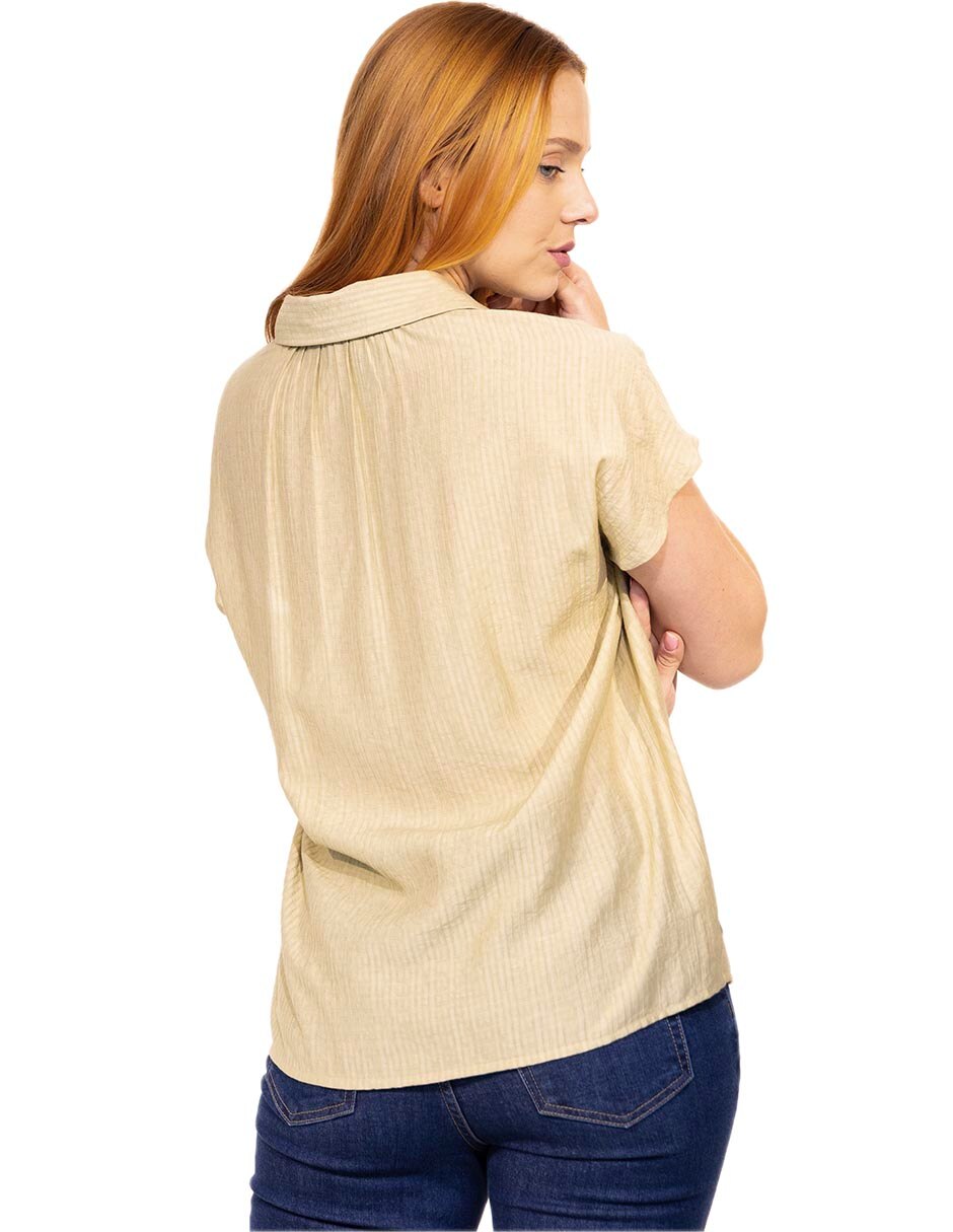 Blusa bellaria manga corta para mujer 4